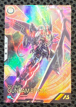 Gundam ARSENAL BASE Card PR342-PR OZ-13MS GUNDAM EPYON BANDAI JAPAN - Image 1