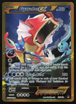 Gyarados EX - 123/122 - Gold Secret Rare - XY BreakPoint - Pokemon Card - MP - Image 1