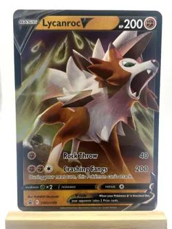 Lycanroc V - Promo SWSH: Sword & Shield Promo Cards SWSH199 NM - Image 1