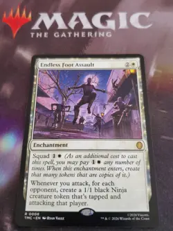 Mtg. Endless Foot Assault. Commander: Teenage Mutant Ninja Turtles. Pack Fresh - Image 1