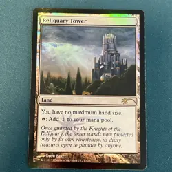 MTG FOIL Reliquary Tower FNM Promos LP - Image 1