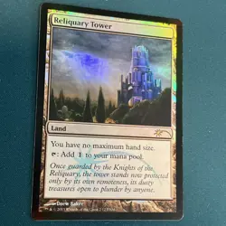 MTG FOIL Reliquary Tower FNM Promos LP - Image 2