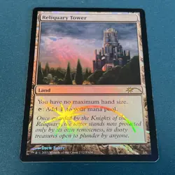 MTG FOIL Reliquary Tower FNM Promos LP - Image 4
