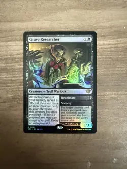 Grave Researcher Foil Rare Secrets of Strixhaven 85 MTG Near Mint 2026 - Image 1