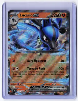Lucario ex 051/131 Double Rare Prismatic Evolutions Pokemon Holo Near Mint - Image 1