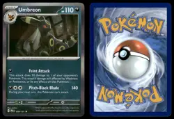 UMBREON 059/131 HOLO RARE SV: PRISMATIC EVOLUTIONS POKEMON HOLO NM - Image 1