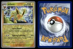 JOLTEON 029/131 HOLO RARE SV: PRISMATIC EVOLUTIONS REVERSE HOLO POKEMON NM - Image 1