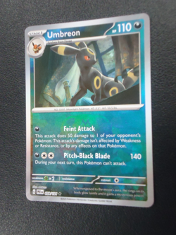 2025 POKEMON Umbreon 059/131 Prismatic Evolutions Master Ball Reverse Holo - Image 1