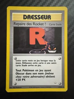REPAIRE DES ROCKET ! UNCO - POKEMON 63/64 NEO REVELATION EDITION 2 FR - Image 1
