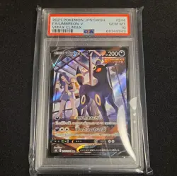 [PSA 10] Umbreon V 244/184 VMAX Climax S8b CSR Alternate Art Japanese POKEMON - Image 1