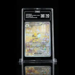 TAG 10 GEM MT Alakazam ex Special Illustration Rare 2023 Pokemon Pokemon - Image 1