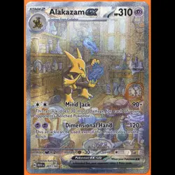 TAG 10 GEM MT Alakazam ex Special Illustration Rare 2023 Pokemon Pokemon - Image 3