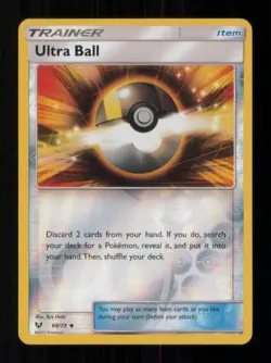REVERSE HOLO ULTRA BALL UNCOMMON 68/73 NM POKEMON - Image 1