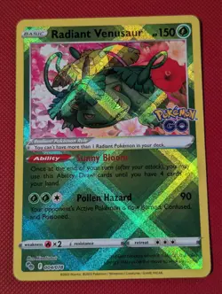Pokemon - Radiant Venusaur - 004/078 - Pokemon GO - Image 1