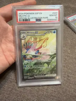 Pokemon Milotic EX Special Illustration Rare 237/191 Surging Sparks PSA 10 - Image 1