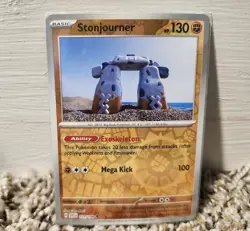 Pokemon - Stonjourner - 121/198 - Scarlet & Violet - Reverse Holo - NM/M - Image 1