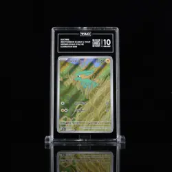 TAG 10 GEM MINT Electrike Illustration Rare Destined Rivals #196/182 S&V Pokemon - Image 1