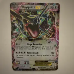 Pokemon Rayquaza EX XY69 XY Promo Holo 170 HP Basic English Dragon TCG - Image 1