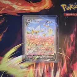 Pokemon TCG Beedrill V 161/189 Astral Radiance Ultra Rare Holo English 210 HP - Image 1