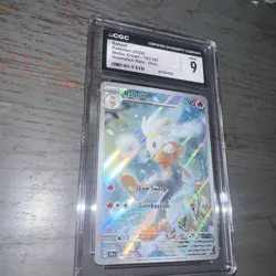 2024 Pokemon Reboot (Stellar Crown): Illustration Rare Holo 147/142 Fire - Image 1