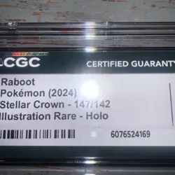 2024 Pokemon Reboot (Stellar Crown): Illustration Rare Holo 147/142 Fire - Image 3