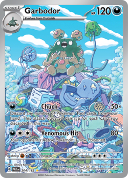 Garbodor - 204/182 - Paradox Rift Near Mint Pokemon TCG - Image 1