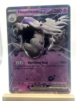 Houndstone ex 162 Holo Promo Scarlet & Violet Promo Pokemon Near Mint - Image 1