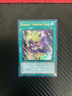 Yugioh 1x Radiant Typhoon Chant DOOD-EN061 Doom of Dimensions Ultra 1st Ed NM - Image 1