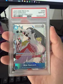 One Piece CCG Boa Hancock 2023 Gift Collection PSA 10 - Image 1