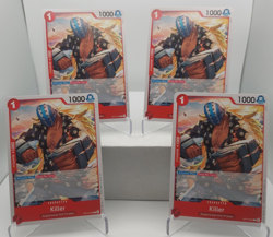 Killer Playset - OP14-005 x4 - The Azure Sea's Seven - One Piece TCG - English - Image 1