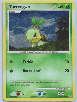 Turtwig - (Cosmos Holofoil) 103/130 League & Championship Cards Holo - Image 1