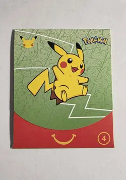 25th Anniversary Pokemon McDonalds Promo Card Sealed Pack Brand New - Image 1