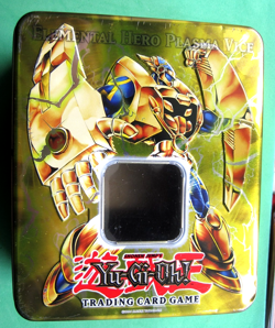100+ YU-GI-OH CARDS IN A TIN - CARDS ARE UNCHECKED - SLIGHT WEAR TO CORNERS - Image 1