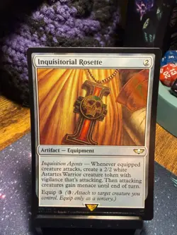 Inquisitorial Rosette (Surge Foil) Universes Beyond: Warhammer 40000 FOIL #159 - Image 1