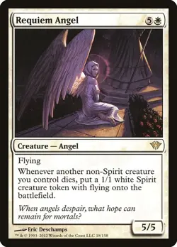 Requiem Angel NonFoil Dark Ascension 18 NM MTG - Image 1