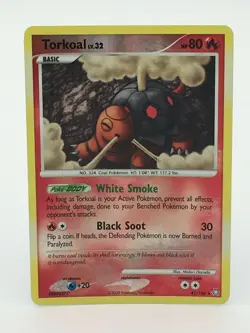 Pokemon Card- Torkoal 41/146- Reverse Holo- Legends Awakened- Excellent Cond. - Image 1