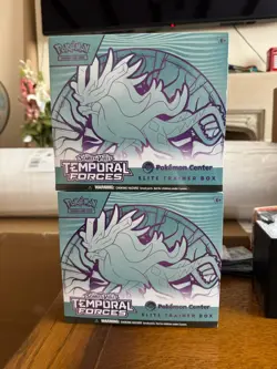Temporal Forces Pokemon Center ETB Pokemon TCG Scarlet & Violet Sealed x 2 - Image 1