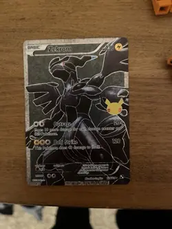 Pokemon Zekrom 114/114 Celebrations Classic Collection Full Art Holo - Image 1