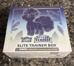 Pokemon TCG: Sword & Shield - Silver Tempest ETB Elite Trainer Box New Sealed - Image 1