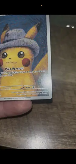 CLEAN Pokemon Company Pikachu with Grey Felt Hat Promo - Image 2