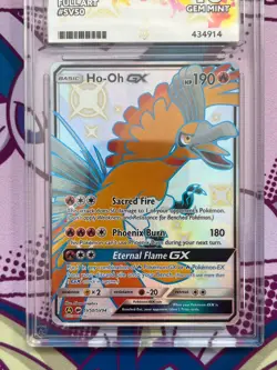 Pokemon TCG - Ho-Oh GX SV50/SV94 - Hidden Fates - Full Art - Graded - ACE 10 - Image 3