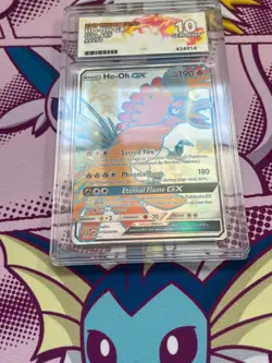 Pokemon TCG - Ho-Oh GX SV50/SV94 - Hidden Fates - Full Art - Graded - ACE 10 - Image 5