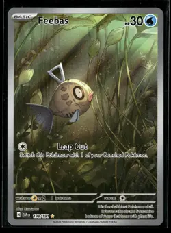 Feebas 198/191 Illustration Rare Surging Sparks Pokemon NM/M - Image 1