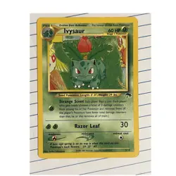 Pokemon Ivysaur 60 HP 05/18 Southern Islands Promo 2001 Stage 1 Regular TCG - Image 1