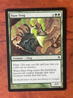 Haze Frog MTG Magic the Gathering Card NM Near Mint ROE - Image 1