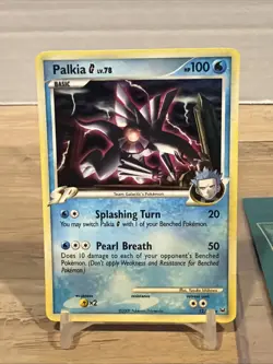 Pokemon Card - Palkia G Platinum 12/127 Holo Rare - Image 3