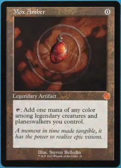 Mox Amber The Brothers' War Retro Artifacts PLD CARD (516160) ABUGames - Image 1