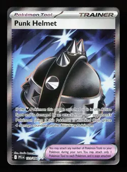 Punk Helmet 121/094 Ultra Rare Phantasmal Flames Pokemon Card - Image 1