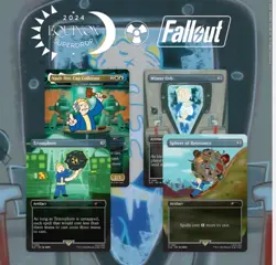 MTG Secret Lair X Fallout: Vault Boy NON - FOIL Set Sealed x1 - Image 1