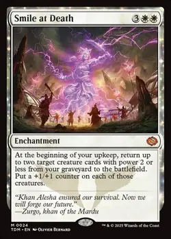 1x Smile at Death NM Eng MTG - Tarkir: Dragonstorm - Image 1